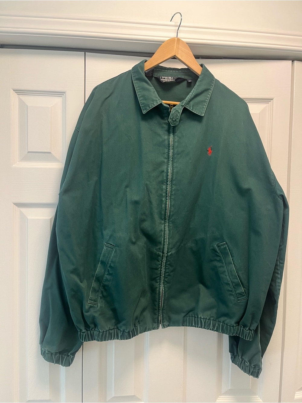 Vintage Polo Ralph Lauren Green Harrington style jacket